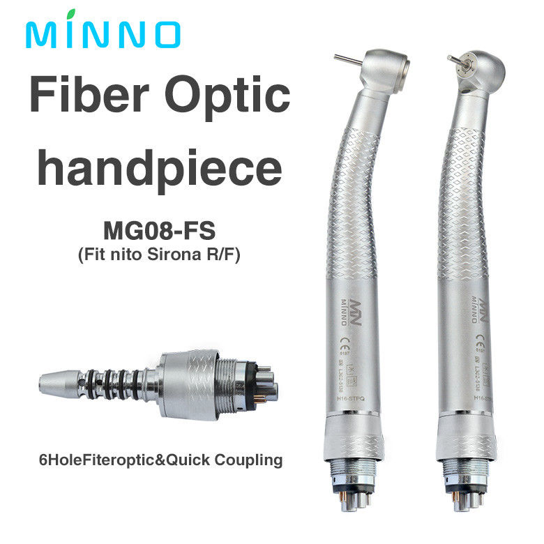 ISO歯科高速ハンドピース 0.25Mpa-0.3Mpa Eジェネレーター LEDハンドピース
