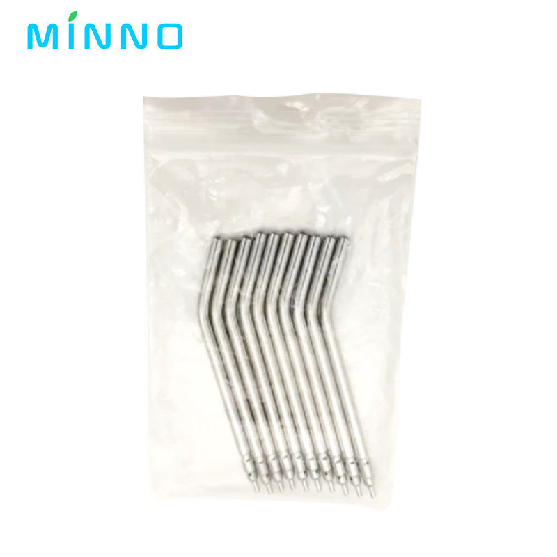 10pcs ステンレス鋼歯科エア トリプル注射器 3 Way 歯科エア 水スプレー 注射器 ノズル ヒント
