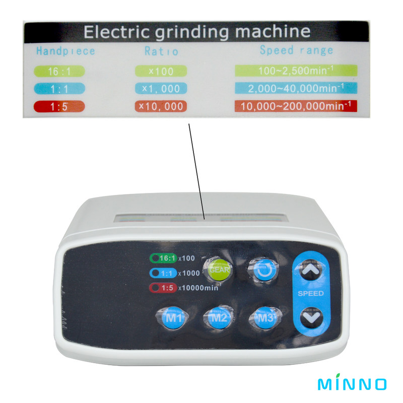 新しいスタイルのクリニカルLブラシレス LED歯科マイクロモーター 歯科機械 トーク