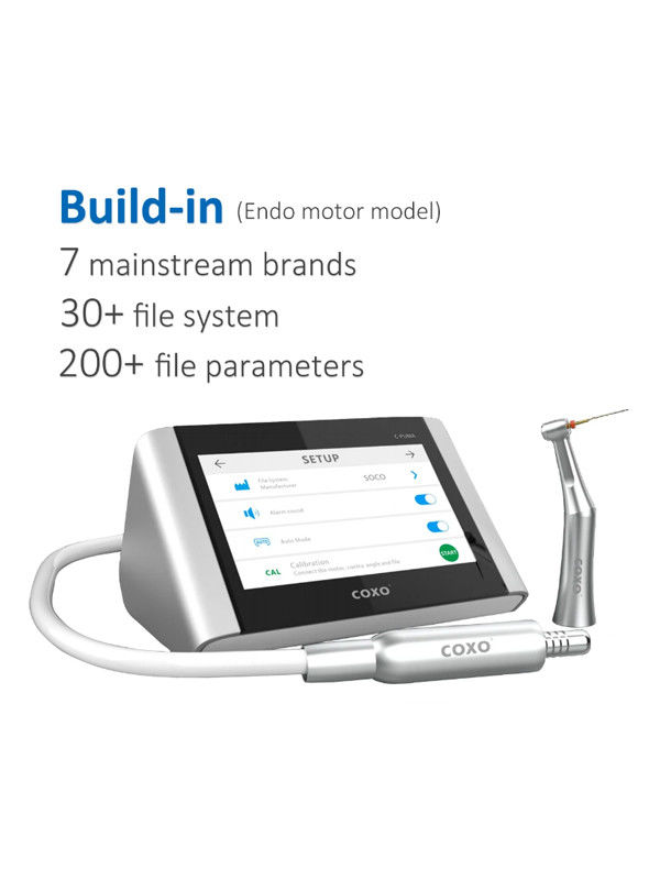 COXO C 歯科電気モーター & エンドモーター 2 in 1 わずかに侵入的な修理歯科機器と 1:5 & 6:1 コントラ