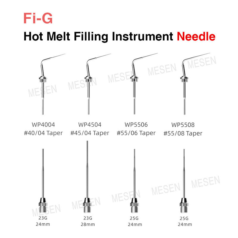 Fi-G ホットメルト 充填器 針 ゲッタ・ペルチャの漏れを防止する 360回転可能な針 4本の針がオプションです