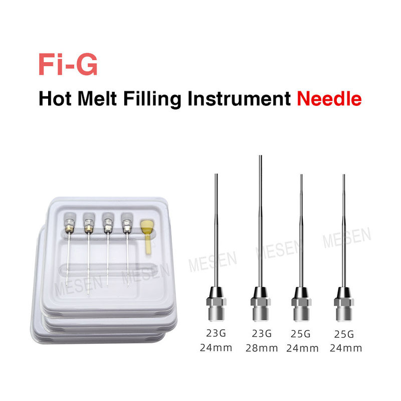 Fi-G ホットメルト 充填器 針 ゲッタ・ペルチャの漏れを防止する 360回転可能な針 4本の針がオプションです