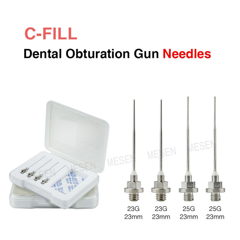 C-FILL 歯科オブチュレーション銃針 歯科オブチュレーション銃針 4個セット 高品質歯科無線グッタペルチャ 歯科オブチュレーション銃とペン 使用針